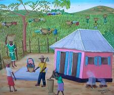Imagen rural haitiana