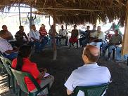 Meeting with a producers group