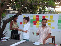 Evaluation workshop in Beira