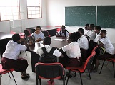 Focal grup with students