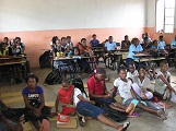 Meeting with students